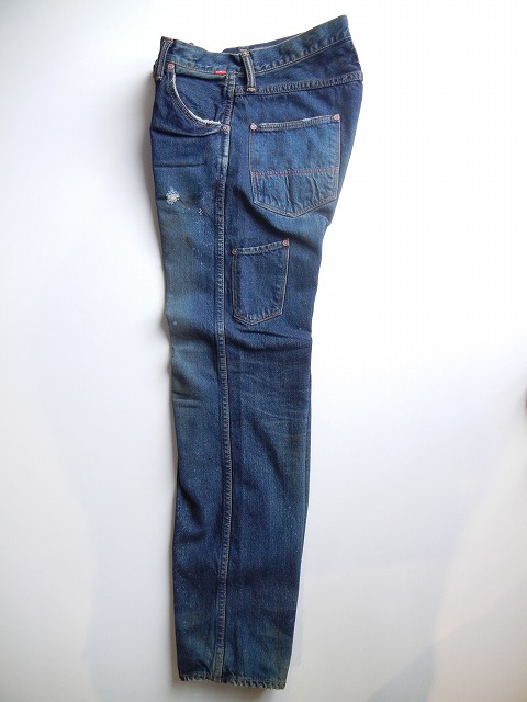 yANACHRONORMz -AiNm[- W Stitch 13.5oz Denim 6p Pant Type 2nd Slim Straight Fit