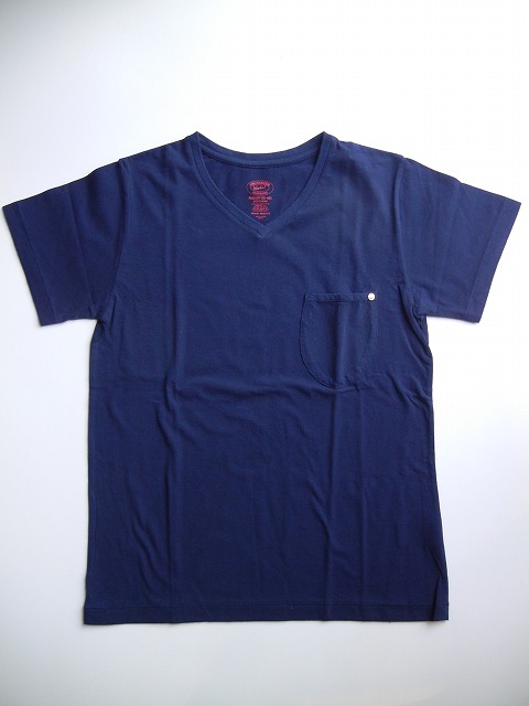 yANACHRONORMz -AiNm[- V NECK POCKET T-SHIRT