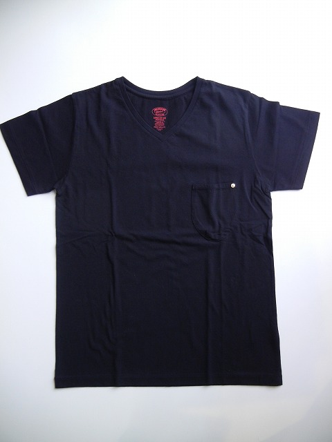 yANACHRONORMz -AiNm[- V NECK POCKET T-SHIRT