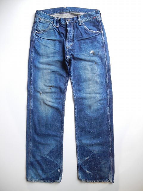 yANACHRONORMz -AiNm[- W Stitch 13.5oz Denim 6p Pant Type 2nd Slim Straight Fit