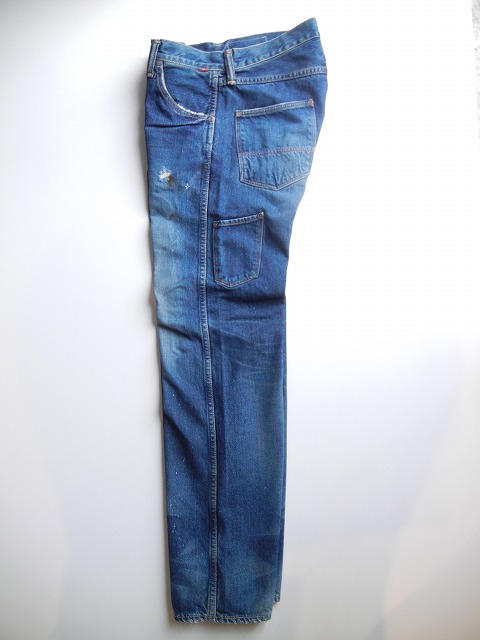 yANACHRONORMz -AiNm[- W Stitch 13.5oz Denim 6p Pant Type 2nd Slim Straight Fit