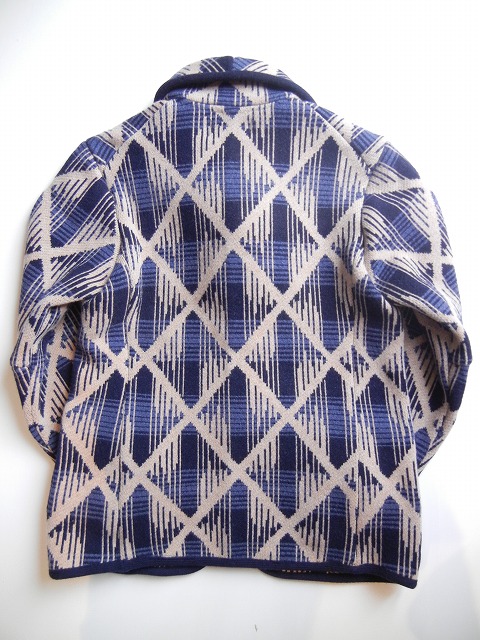 スティーブンソンオーバーオール ジャガード織 ネイティブ柄 カバーオール L Stevenson Overall【スティーブンソンオーバーオール】正規取り扱い店