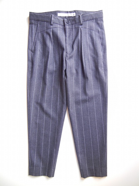 yundecorated MANz -AfRCebh}- PIN STRIPE SLASHPANTS