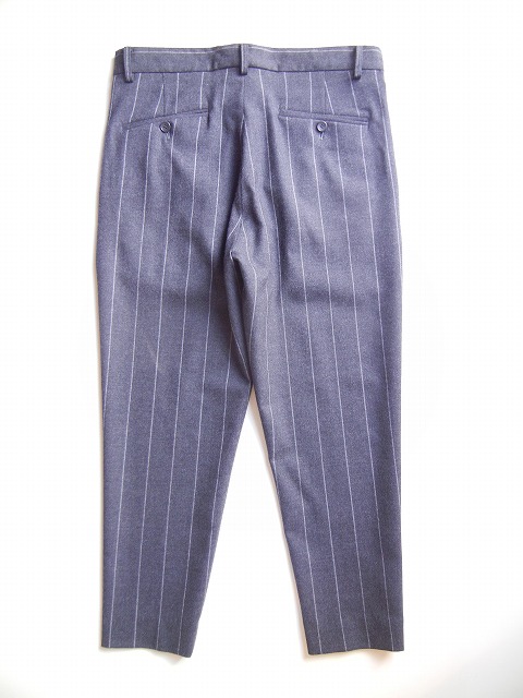 yundecorated MANz -AfRCebh}- PIN STRIPE SLASHPANTS