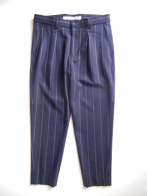 yundecorated MANz -AfRCebh}- PIN STRIPE SLASHPANTS