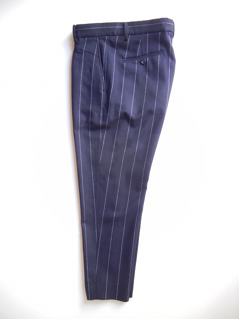 yundecorated MANz -AfRCebh}- PIN STRIPE SLASHPANTS