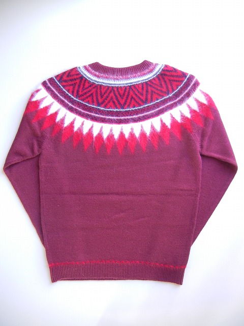 yundecorated MANz -AfRCebh}- NORDIC KNIT TOP