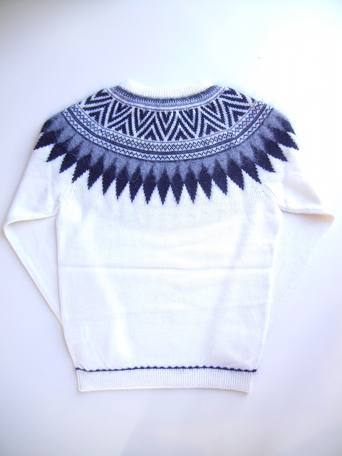 yundecorated MANz -AfRCebh}- NORDIC KNIT TOP