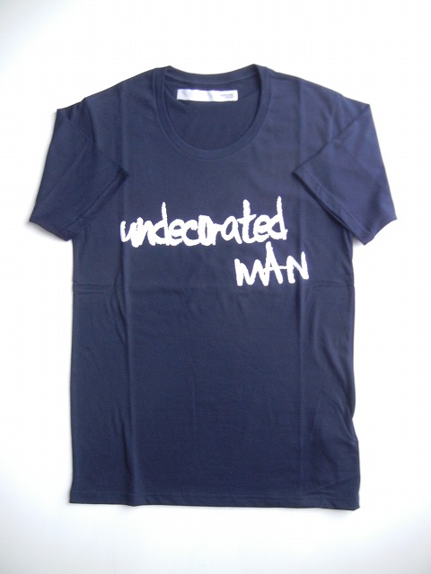 yundecorated MANz -AfRCebh}- S/S TEE UNDECORATED