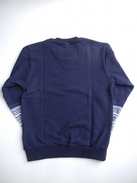 yundecorated MANz -AfRCebh}- RIPPLE SLV SWEAT TOP